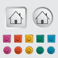 Home single icon.