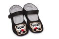 Home slippers. pandas image.