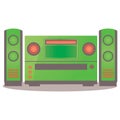 home sound system. Vector illustration decorative design