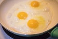 Fried eggs Royalty Free Stock Photo