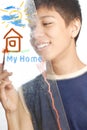 Home sweet home Royalty Free Stock Photo
