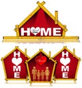 Home Sweet Home - Project Royalty Free Stock Photo