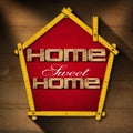Home Sweet Home - Project Royalty Free Stock Photo