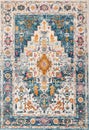 Home Textile Carpet Bathmat and Rug design pattern with distressed texture and effect Royalty Free Stock Photo