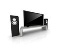 Home theater Royalty Free Stock Photo