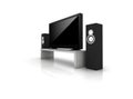 Home theater Royalty Free Stock Photo