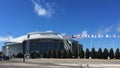 Home to the Dallas Cowboys, AT&T Stadium in Arlington, Texas Royalty Free Stock Photo