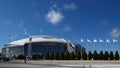 Home to the NFL`s Dallas Cowboys, AT&T Stadium Royalty Free Stock Photo