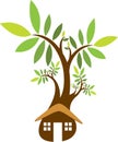 Home tree logo