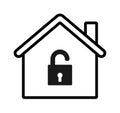 Home lock icon