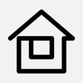 Home web icon Royalty Free Stock Photo