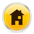 Home yellow circle icon
