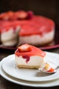 Homebaked Summer Berry Cheesecake