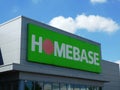 Homebase DIY store shop sign