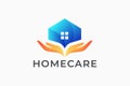 Homecare Modern Gradient Logo Business