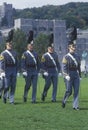 Homecoming Parade, West Point Military Academy, West Point, New York Royalty Free Stock Photo