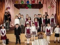 A homecoming at a rural school in Kaluga region in Russia.