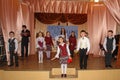 A homecoming at a rural school in Kaluga region in Russia.