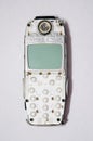 Homel, Belarus - November 8, 2020: Nokia 3310 Mobile Phone, One of Nokia`s most popular phones, First launched