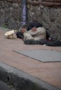 Homeless in Bogota