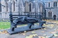 Homeless Jesus bronze sculpture at Christ Church Cathedral, Dublin