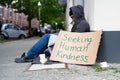 Homeless Lonely Poor Man Royalty Free Stock Photo