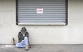 Homeless Man Royalty Free Stock Photo