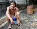 Homeless Man in Bangkok