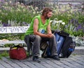 Homeless Man Royalty Free Stock Photo