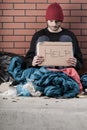 Homeless needs help