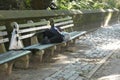 Homeless in New York City Royalty Free Stock Photo