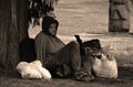 Homeless. Over 30 members of downtown Victoria`s homeless community have reportedly died Royalty Free Stock Photo