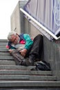 Homeless people Royalty Free Stock Photo