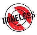 Homeless rubber stamp