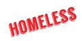 Homeless rubber stamp