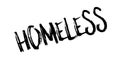 Homeless rubber stamp