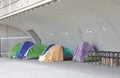 Homeless tent Paris France