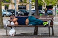 Homelessness Coronavirus Barcelona Spain