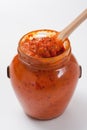 Homemade Ajvar Royalty Free Stock Photo