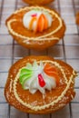 Homemade ancient thai cakes at home Royalty Free Stock Photo