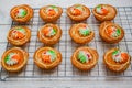 Homemade ancient thai cakes at home Royalty Free Stock Photo