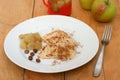 Homemade apple dumplings Royalty Free Stock Photo