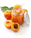 Homemade apricot jam Royalty Free Stock Photo