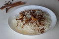 Homemade Aromatic traditional Ghee rice