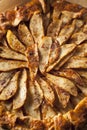 Homemade Autumn Pear Galette Pastry