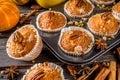 Homemade Autumn Pumpkin Muffins