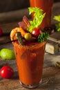 Homemade Bacon Spicy Vodka Bloody Mary