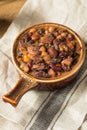 Homemade Barbecue Baked Beans Royalty Free Stock Photo