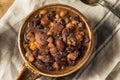 Homemade Barbecue Baked Beans Royalty Free Stock Photo