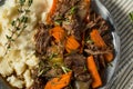 Homemade Beef Pot Roast Royalty Free Stock Photo